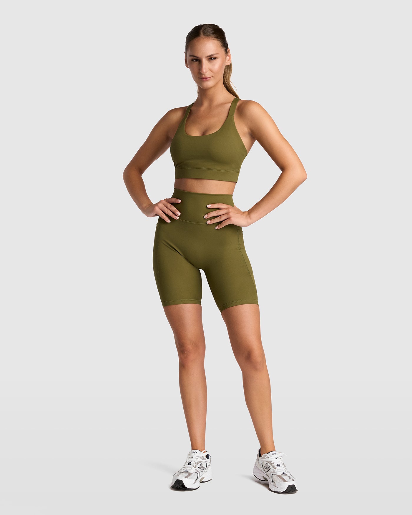 Dena Sports Bra - Olive