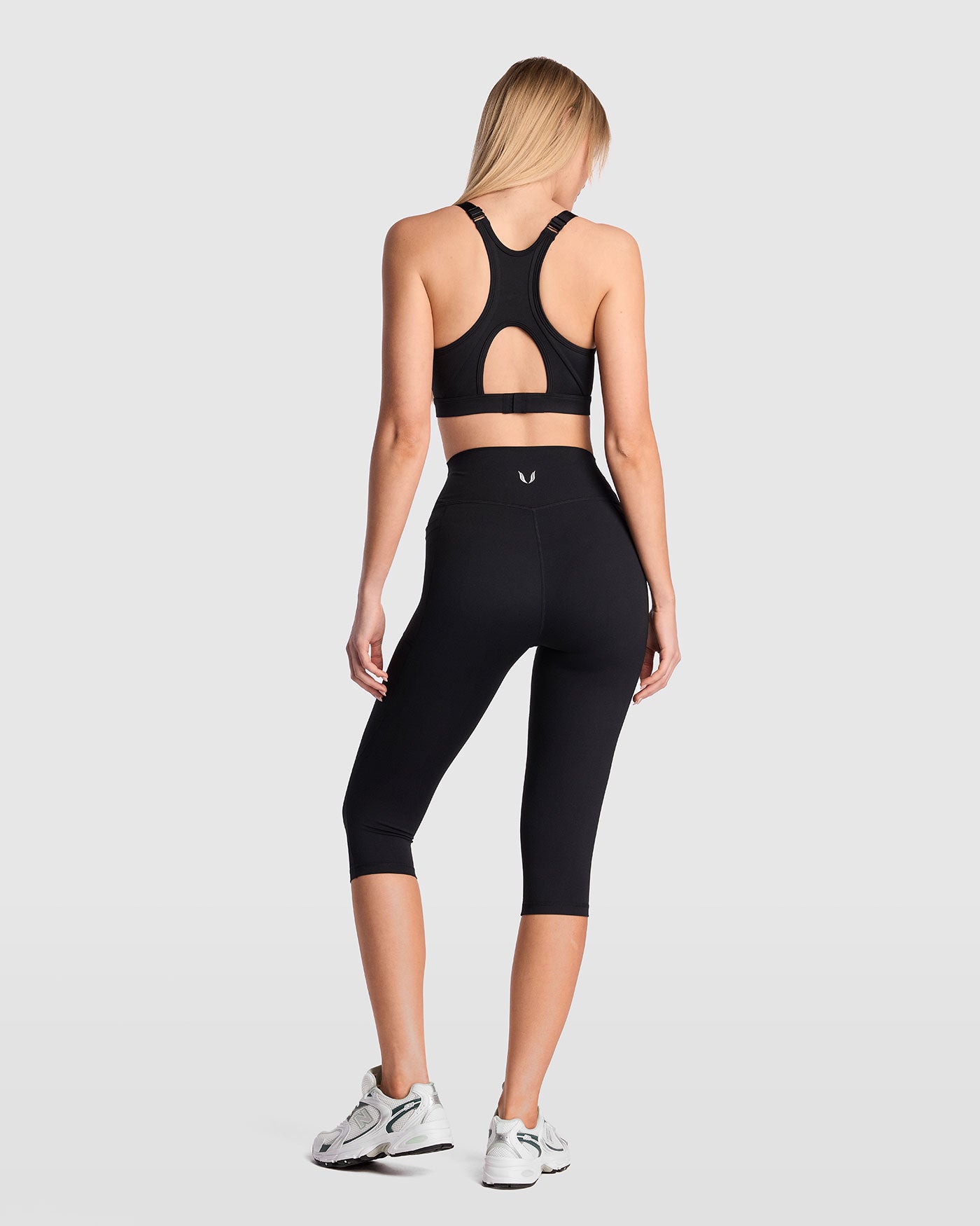 Zena Supportive Sports Bra - Black
